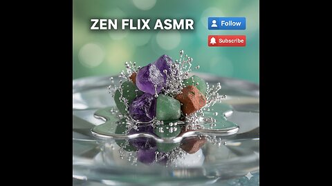 Gemstone & Mercury Liquid ASMR | Crystal Bloom Sounds | Ultra-Realistic Luxury ASMR