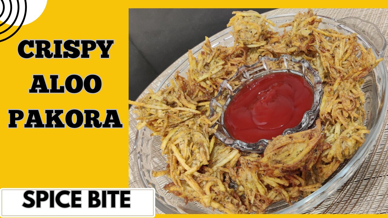 Tasty Crispy Aloo Pakora Recipe | Ramadan Special Recipes By Spice Bite