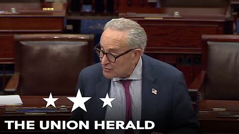 Senate Democratic Leader Schumer Delivers Remarks on the Government Shutdown Deal