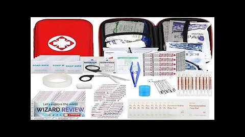 Car First Aid Kits 275Pcs Survival Gear Home Travel Size Small Emergency Review