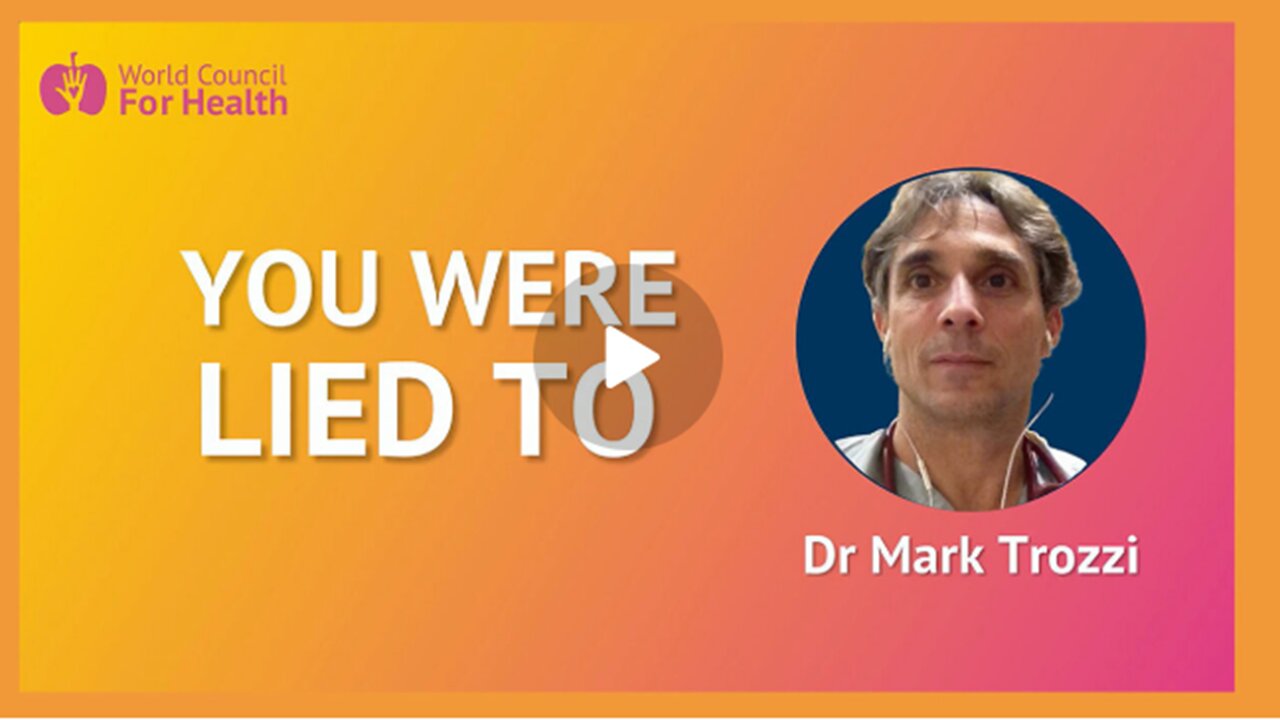 Dr. Mark Trozzi |You Were Lied To! |An Urgent Message For Doctors & Nurses