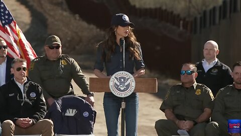 Kristi Noem announces major border wall update