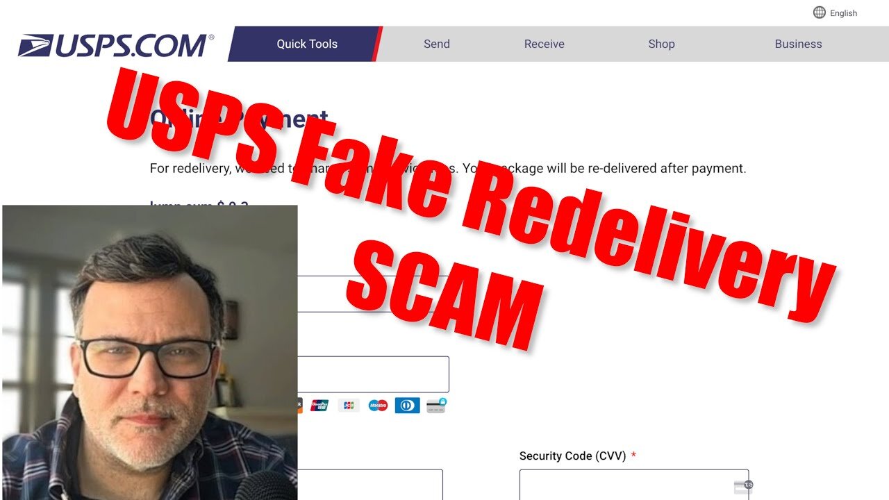 USPS Fake Redelivery Scam – How to spot it and how it works