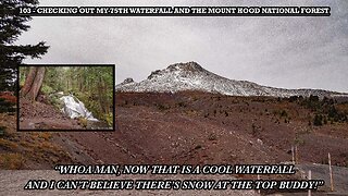 CHECKING OUT MY 75TH WATERFALL AND THE MOUNT HOOD NATIONAL FOREST
