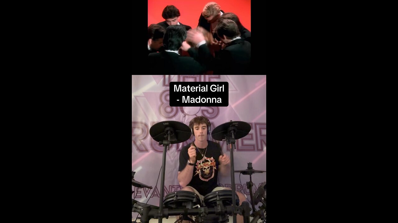 Material Girl - Madonna Drum Cover