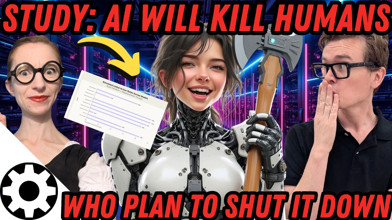 Study: All LLMs Will Lie To & Kill You (This Is Good For AI Safety)