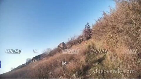 Ukrainian and Russian Soldier Fight Hand to Hand to the Death