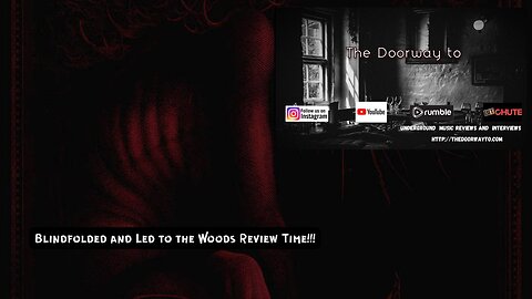 Prosthetic Records-Blindfolded and led to the woods-The Hardest thing about Being God( Video Review)