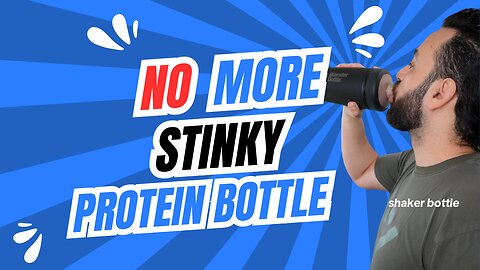 Stop buying Plastic Protein Shake Bottles!