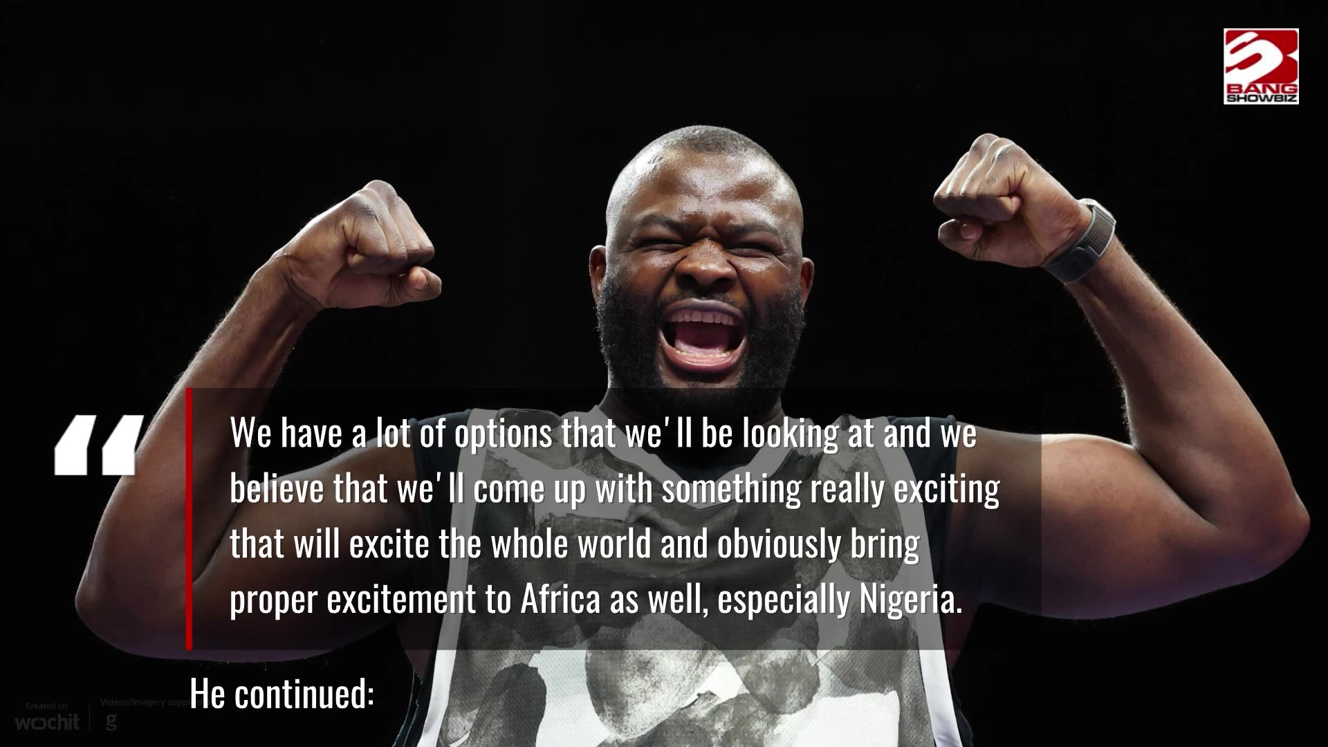 Anthony Joshua could be offered a comeback fight in Nigeria with Martin Bakole