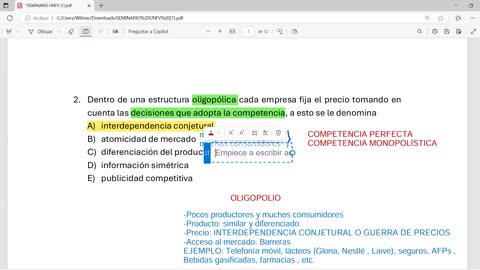 AULA 20 REGULAR 2026 - 1 | Seminario | Economía