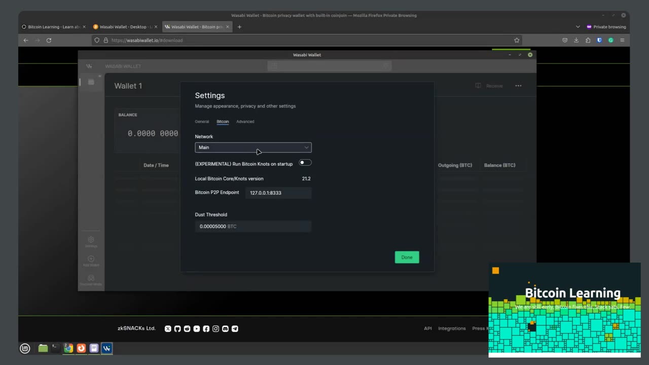 Wasabi Wallet Review Jan 2025