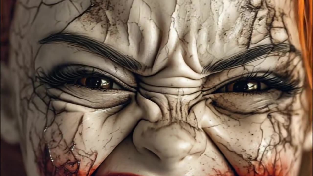 😨👁️ Would you dare to stare into the eyes of this cursed doll? Scary toy | TheHauntingHour