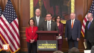 LIVE: Speaker Mike Johnson Holds News Conference on Day 35 of Gov't Shutdown...