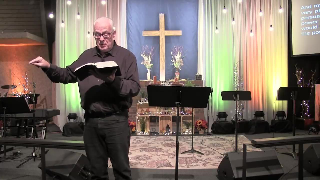 Trusting in the power of God, not human wisdom – Full message