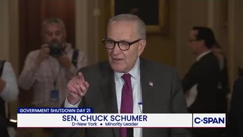 SCHUMER: "The bottom line is that's no deal, that's a partisan plan..."