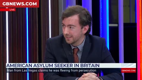 A US asylum seeker from Las Vegas has been living in UK hotels & received state support for a year