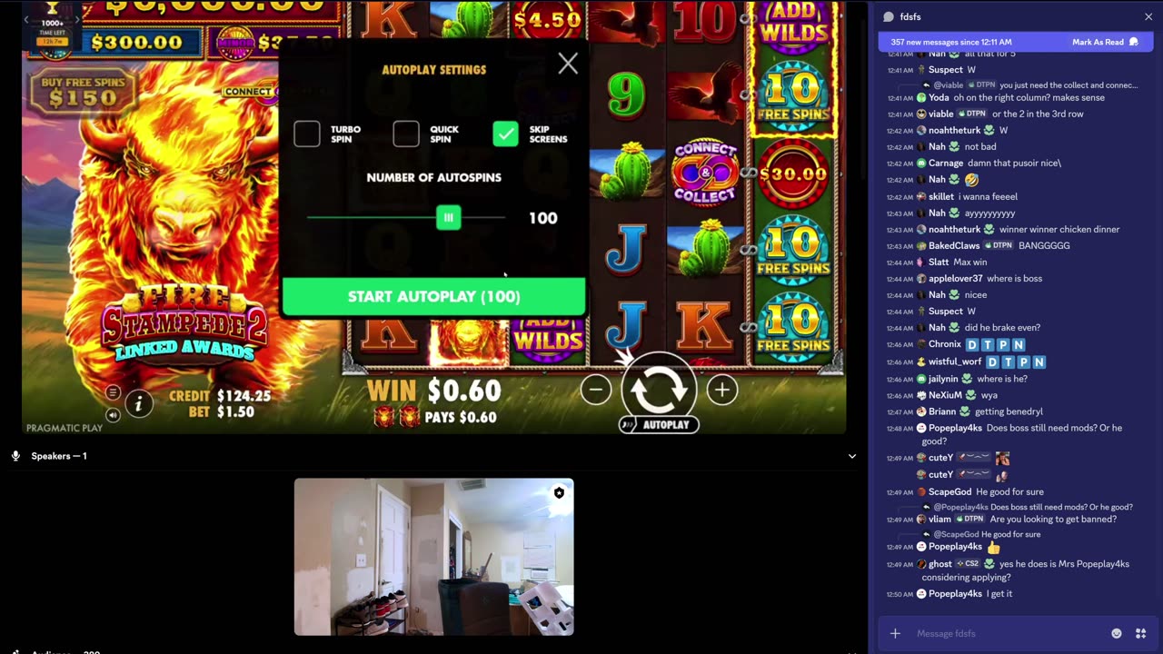 Crackmanjack is back on with shuffle.us sponsor