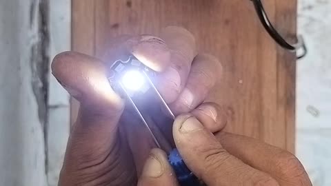 Homemade LED bulb tester