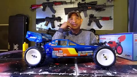 Team Associated Yokomo YZ10 870c Blue Super Dogfighter