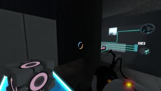 Portal 2 Community Test Chamber: Funnel laser by mysterydiner