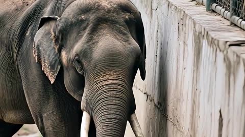 HERO ELEPHANT RESCUES CHILD IN HEART-STOPPING ZOO DRAMA! #elephant #zoo #rescue #animal 🐘