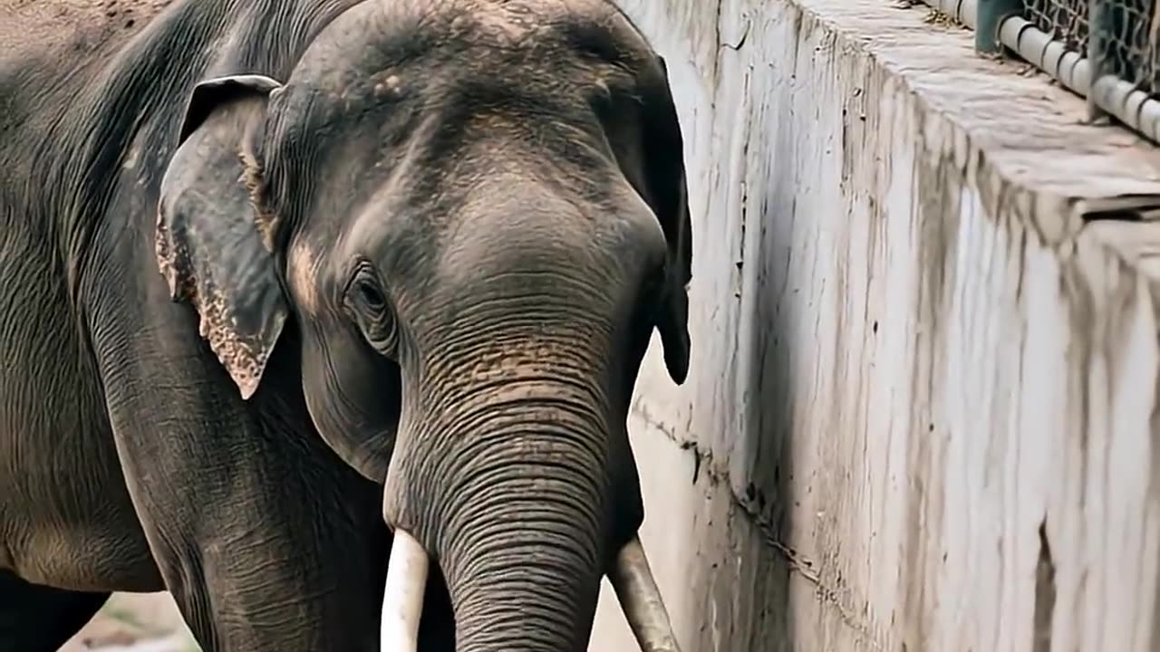 HERO ELEPHANT RESCUES CHILD IN HEART-STOPPING ZOO DRAMA! #elephant #zoo #rescue #animal 🐘