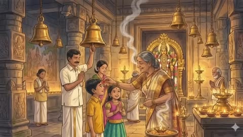 When Family Visits Grandma 👵 Emotional South Indian Village Story | Ghibli Style