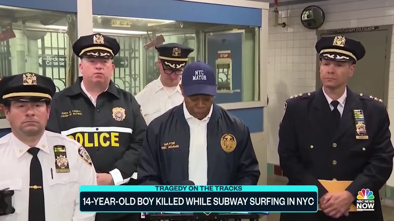 14-year-old boy KILLED while subway surfing in NYC