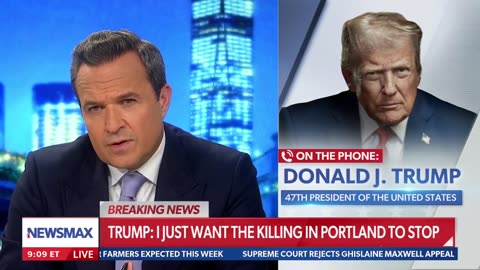 Trump calls Portland ANTIFA TAKEOVER an "insurrection."