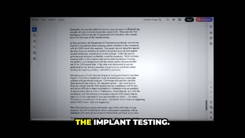 California Prisoner Implant Program Exposed: Walking, Talking Recorders