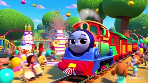 The Joy Train 🚂🎶 - Children's Music | Fun and Educational Song for Children!