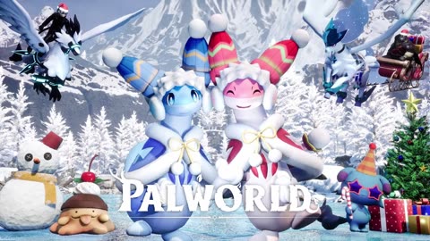 Palworld - Official Christmas Skins Trailer
