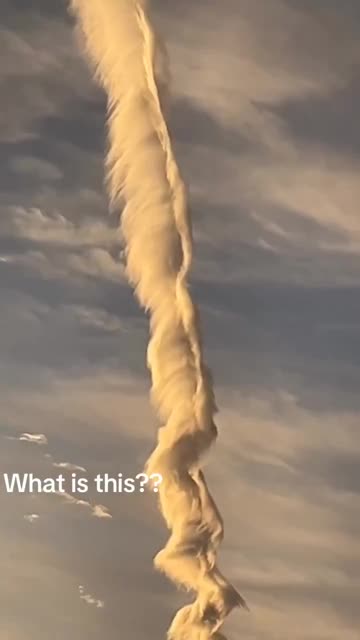 The chemtrails are evolving