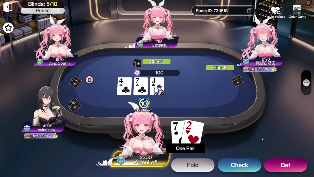 Talk to me while I gamble