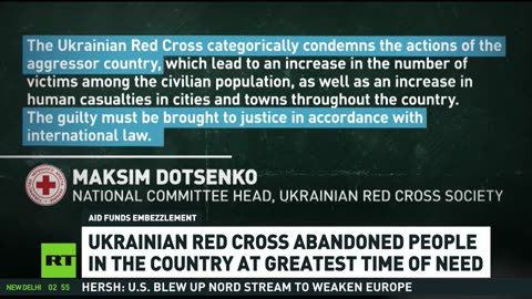 Ukrainian Red Cross Reveals Political Bias, Breaking The Organization’s Code