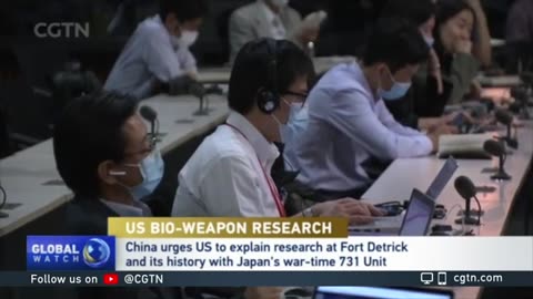 China urges U.S. to explain its research at Fort Detrick