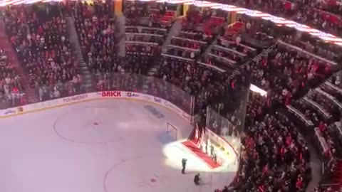 Canadians Triggered by Trump’s Tariffs Boo ‘Star-Spangled Banner’ at Blockbuster NHL Game