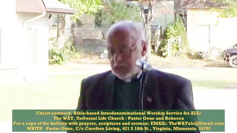 The WAY, ULC with Pastor Gene and Rebecca #356