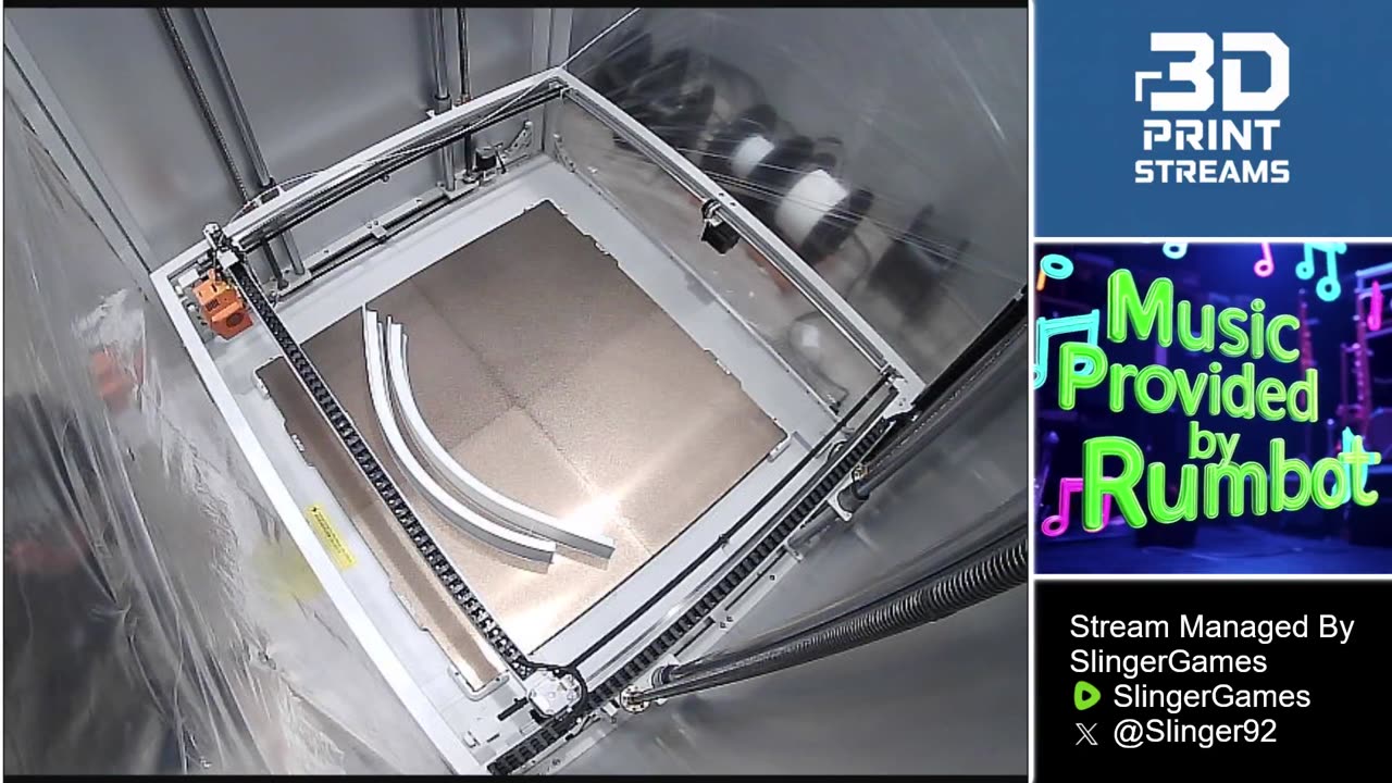 LIVE Large Format 3D Print - 10/21/2025