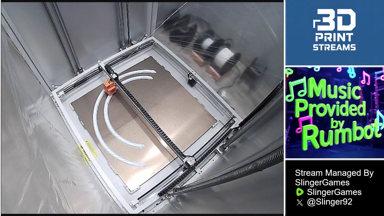 LIVE Large Format 3D Print - 10/21/2025