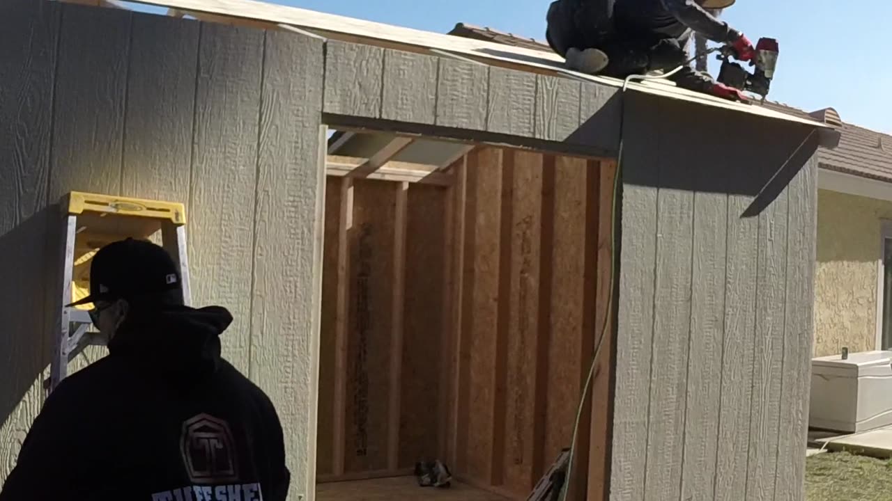 Our Tuff Shed Build