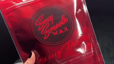 Underarm Waxing with Sexy Smooth Cherry Desire Scented Hard Wax | @peachy_esthetics