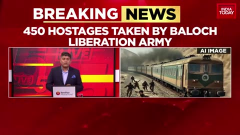 Baloch Liberation Army Hijacks Jaffar Express in Pakistan, Passenger Hostaged | India Today