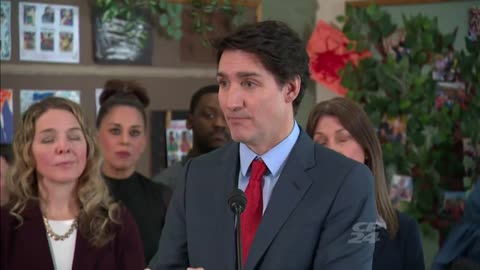 Trudeau tears up during announcement in Ottawa | ‘We got you, even on the last few days of gov’t’