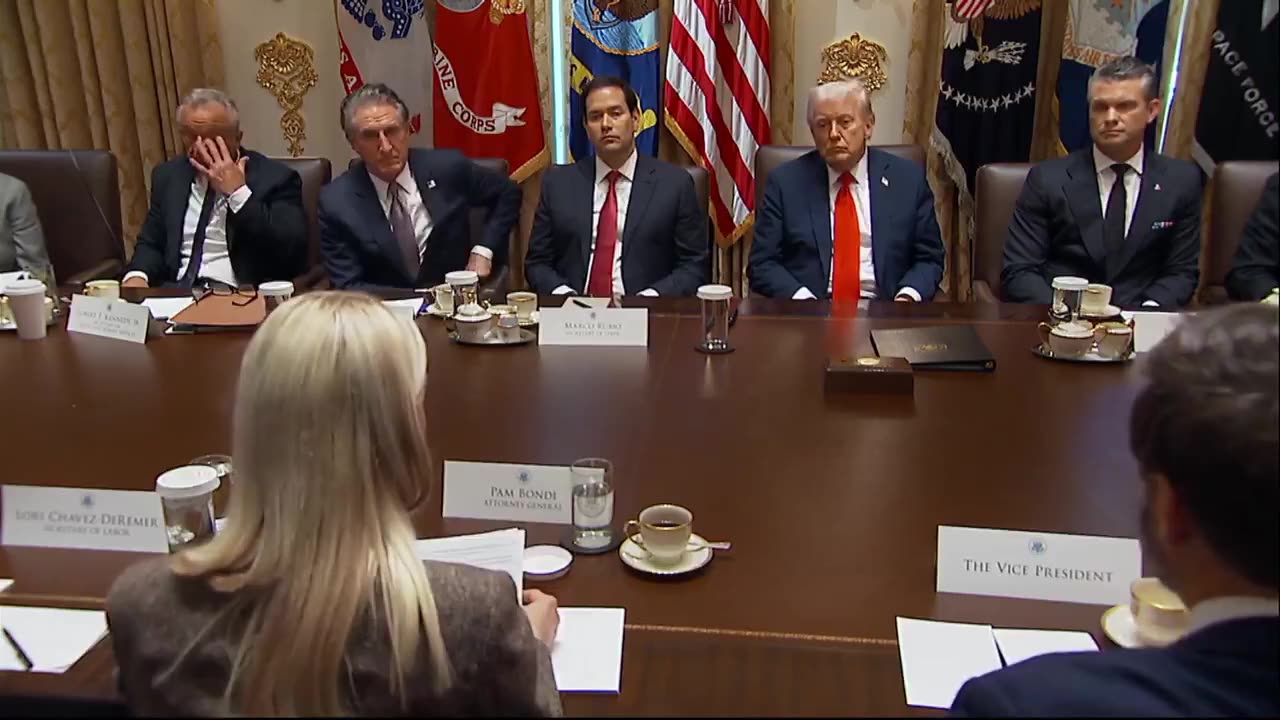 . @AGPamBondi : "Despite the Democrat shutdown of our government, our law enforcement