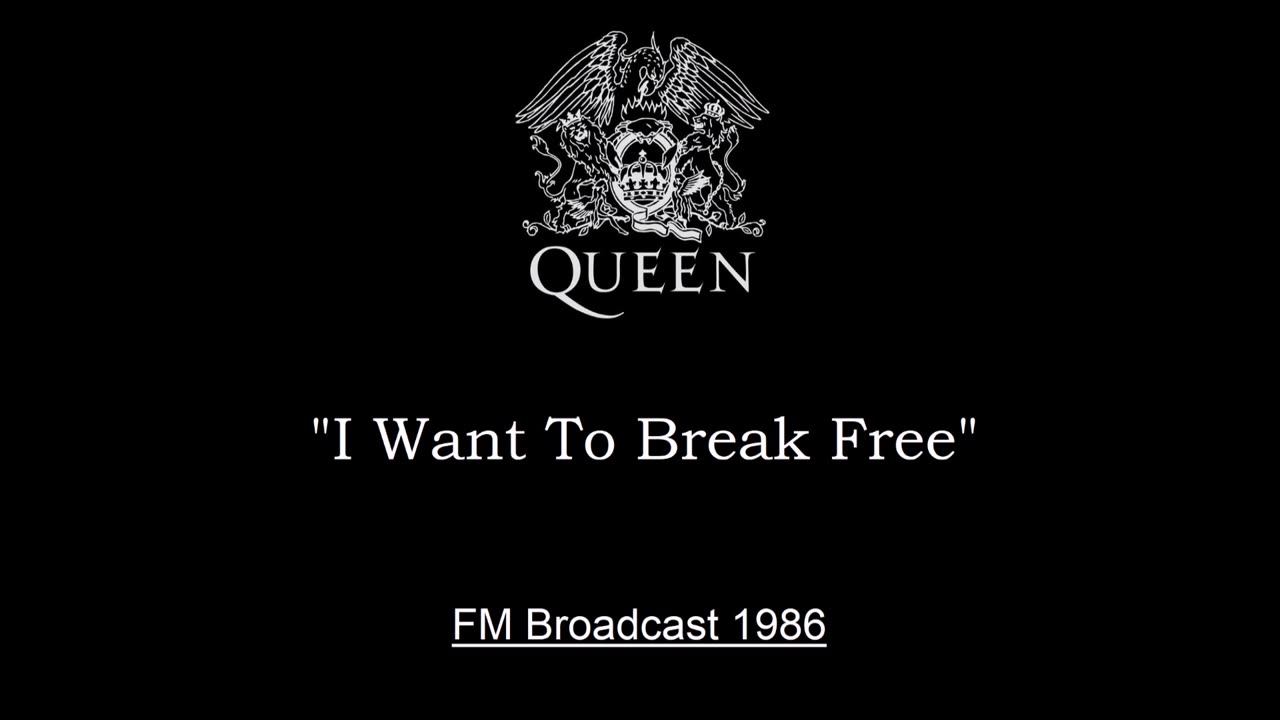 Queen - I Want To Break Free (Live in Mannheim, Germany 1986) FM Broadcast