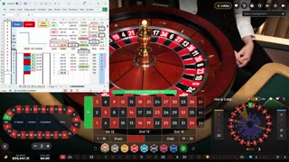 Live Roulette - Browser crashed but good session anyway.