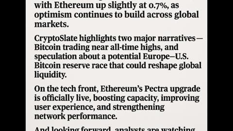 Bitcoin trading near all-time highs,