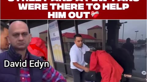 David Edyn Being A Hater To A Fellow Homeless Brethren